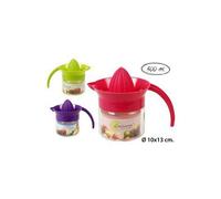 WAT - Presse-Agrumes en Verre avec poignée Assortie, 300 ML.