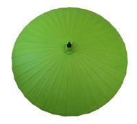 WATAOW Parasol De Jardin, Parasol D'extérieur en Bambou, Parasol Traditionnel en Papier Huilé, Imperméable, Résistant Aux UV, Aux Piscines, Terrasses, Arrière-Cours(Green)