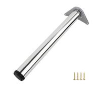 WATAOW Pieds de Table en Acier Inoxydable | Pied Réglable pour Table de Bar de Salle à Manger | Pieds de Tables Basse ou de Lit | 20-90cm | Charge 200KG | 1 Pièce(90cm/36in)