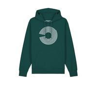 Watapparel Sweat-shirt 'Abstract 01' pétrole / blanc, Taille XL