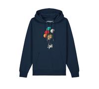 Watapparel Sweat-shirt 'Balloon Spaceman' bleu marine / mélange de couleurs, Taille L