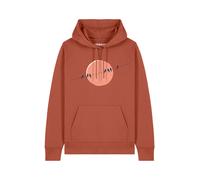 Watapparel Sweat-shirt 'Countryside 01' marine / marron châtaigne / abricot / blanc, Taille S