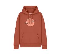 Watapparel Sweat-shirt 'Countryside 01' marine / marron châtaigne / abricot / blanc, Taille XXL