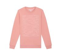 Watapparel Sweat-shirt ' Doodle Cats ' rose / blanc, Taille XXL
