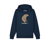 Watapparel Sweat-shirt 'Fahrradbär' bleu marine / mélange de couleurs, Taille XS
