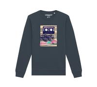 Watapparel Sweat-shirt ' Good Old Mess ' anthracite / mélange de couleurs, Taille XS
