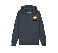 Watapparel Sweat-shirt ' Hiking in the mountains ' anthracite / mélange de couleurs, Taille XS