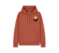 Watapparel Sweat-shirt 'Hiking in the mountains' noisette / mélange de couleurs, Taille XXL