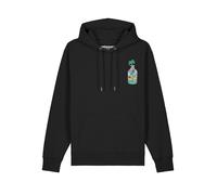Watapparel Sweat-shirt ' Holiday in a bottle ' mélange de couleurs / noir, Taille M