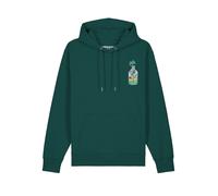 Watapparel Sweat-shirt ' Holiday in a bottle ' pétrole / mélange de couleurs, Taille XXL