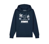 Watapparel Sweat-shirt 'Let the adventure begin' bleu marine / blanc, Taille S