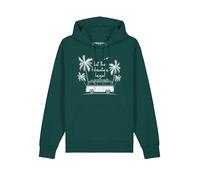 Watapparel Sweat-shirt ' Let the adventure begin ' pétrole / blanc, Taille L