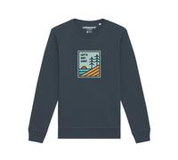 Watapparel Sweat-shirt ' Let's Get Lost ' anthracite / mélange de couleurs, Taille XL