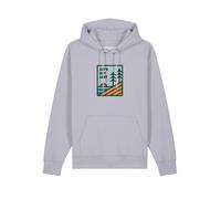 Watapparel Sweat-shirt ' Let's Get Lost ' lilas / mélange de couleurs, Taille XS