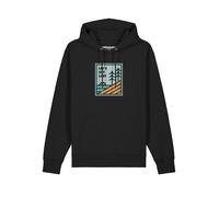Watapparel Sweat-shirt 'Let's Get Lost' mélange de couleurs / noir, Taille M