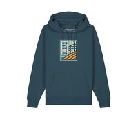 Watapparel Sweat-shirt 'Let's Get Lost' pétrole / mélange de couleurs, Taille M