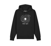 Watapparel Sweat-shirt ' Milky way ' noir / blanc, Taille XL