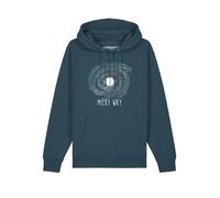 Watapparel Sweat-shirt ' Milky way ' pétrole / blanc, Taille XXL
