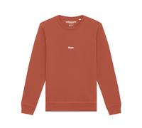 Watapparel Sweat-shirt ' Nope ' noisette / blanc, Taille XXL