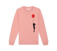 Watapparel Sweat-shirt rose / rouge sang / noir, Taille XXXL