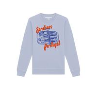Watapparel Sweat-shirt 'Sa' bleu / bleu clair / rouge clair, Taille XL