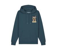 Watapparel Sweat-shirt ' Tarot The Emperor ' pétrole / mélange de couleurs, Taille S