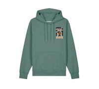 Watapparel Sweat-shirt ' Tarot The Emperor ' vert / mélange de couleurs, Taille XXL