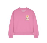 Watapparel Sweat-shirt 'Tarot The Reader ' mélange de couleurs / rose, Taille M