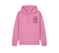 Watapparel Sweat-shirt 'Tarot The Sun' rose / noir, Taille XS