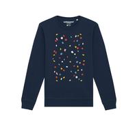 Watapparel Sweat-shirt 'This is Art' bleu marine / mélange de couleurs, Taille XL