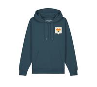 Watapparel Sweat-shirt ' Von Herzen ' pétrole / mélange de couleurs, Taille XXL