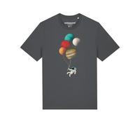 Watapparel T-Shirt 'Balloon Spaceman' anthracite / mélange de couleurs, Taille XXL