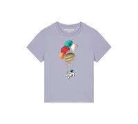 Watapparel T-shirt ' Balloon Spaceman ' lilas / mélange de couleurs, Taille XXL