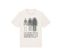 Watapparel T-Shirt 'Be The Best' jaune foncé / citron vert / blanc, Taille XXXL
