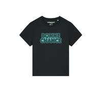 Watapparel T-shirt 'Bonne Chance' jade / noir, Taille M