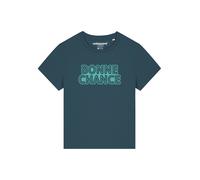 Watapparel T-shirt 'Bonne Chance' turquoise / pétrole, Taille XL