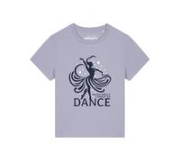 Watapparel T-shirt 'Chance to dance' lilas / noir / blanc, Taille XXL