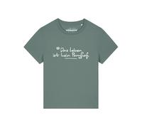 Watapparel T-shirt 'Das Leben Ist Kein Ponyhof' olive / blanc, Taille M