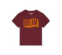 Watapparel T-shirt 'Dream' orange fluo / bordeaux, Taille M