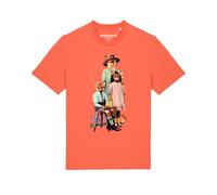 Watapparel T-Shirt 'Fancy Fox' mélange de couleurs / orange, Taille XS