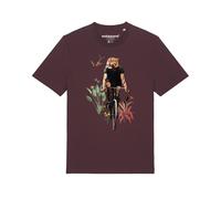Watapparel T-Shirt ' Fancy Tiger ' mélange de couleurs / rouge carmin, Taille XS