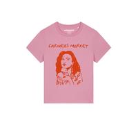 Watapparel T-shirt 'Farmers market' homard / rose ancienne, Taille M
