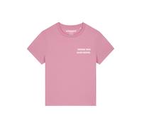 Watapparel T-shirt 'Früher War Alles Besser' rose / blanc, Taille M