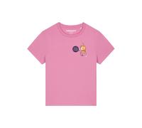 Watapparel T-shirt 'Funny Cat' orange / rose, Taille XL