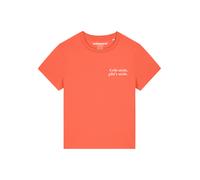 Watapparel T-shirt 'Geht Nicht Gibts Nicht' orange / blanc, Taille XL