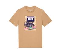Watapparel T-Shirt ' Good Old Mess ' beige / mélange de couleurs, Taille XXXL