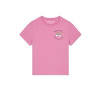 Watapparel T-shirt ' Happiness is homemade ' mélange de couleurs / rose, Taille L