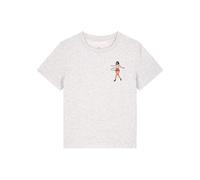 Watapparel T-shirt ' Hula Hoop ' mélange de couleurs / blanc chiné, Taille XL