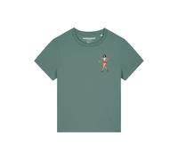 Watapparel T-shirt 'Hula Hoop' vert / mélange de couleurs, Taille XS