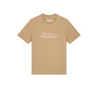 Watapparel T-Shirt 'Ich Will Ja Nichts Sagen Aber' beige / blanc, Taille XS